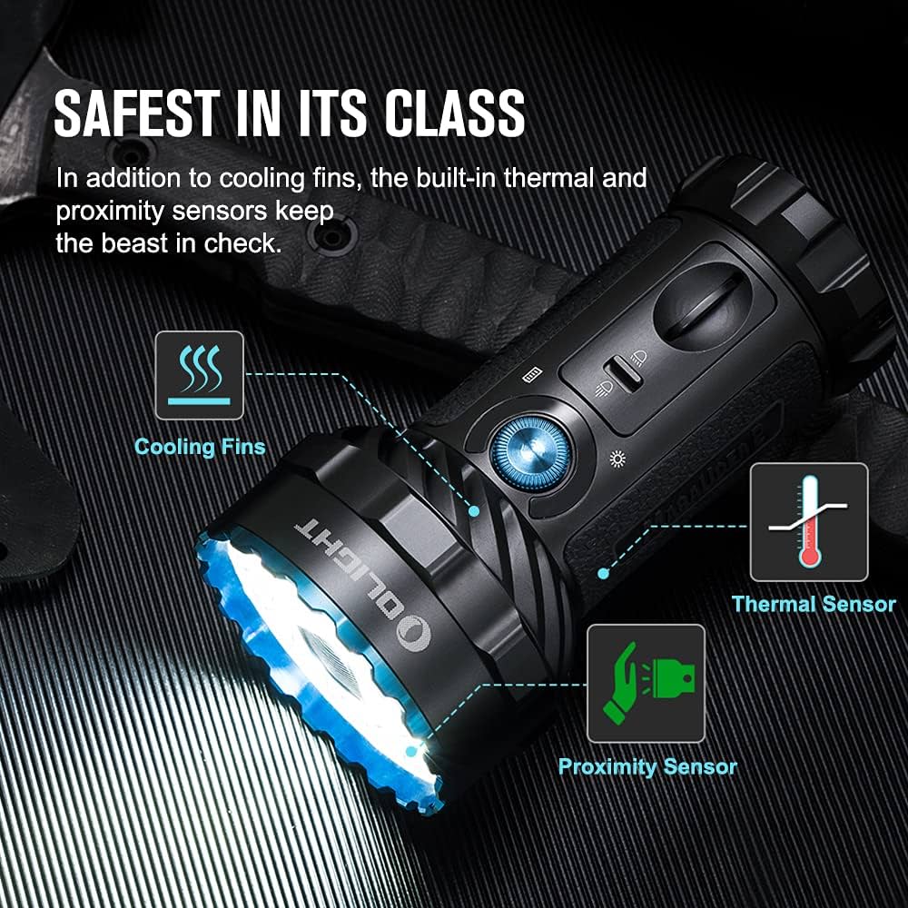 OLIGHT Marauder 2 Rechargeable Handheld Flashlight 14,000